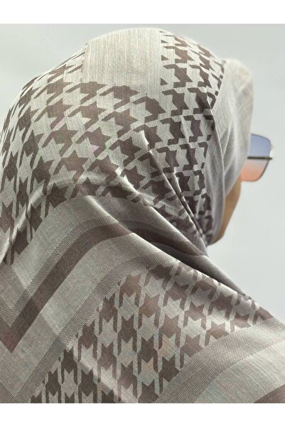 ALDAYER Φουλάρι 120 βισκόζης ζακάρ μοτίβο 2