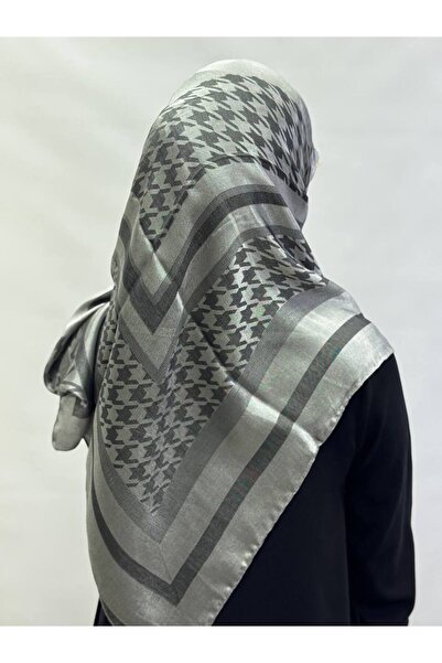 ALDAYER Φουλάρι 120 βισκόζης ζακάρ μοτίβο 2