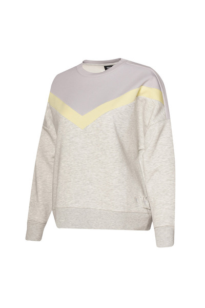 hummel Bexley Women's Gray Crew Neck Sweatshirt