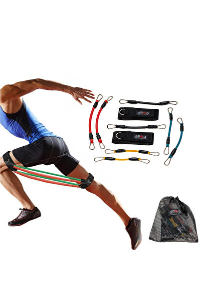 PaaFit PaaFit elastic cord set, consisting of 4 pairs of elastic cords, 2 ankle straps