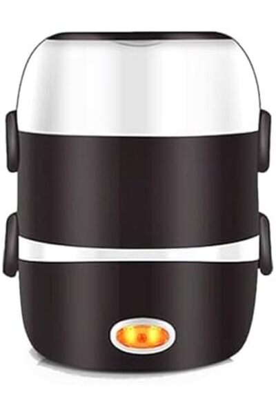 Türkiye Multi-Functional Cooking Lunch Box 200W - Portable Electric Food Warmer with Steaming, Heating, and