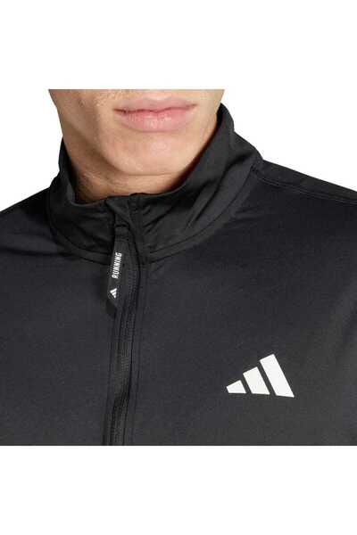 adidas Ανδρικό φούτερ Own The Run B με μαύρο όρθιο γιακά