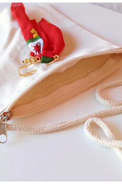 shop Natural Raw Gabardine 100% Cotton Zippered Cloth Crossbody Bag – 20X15 cm Travel & Daily Use