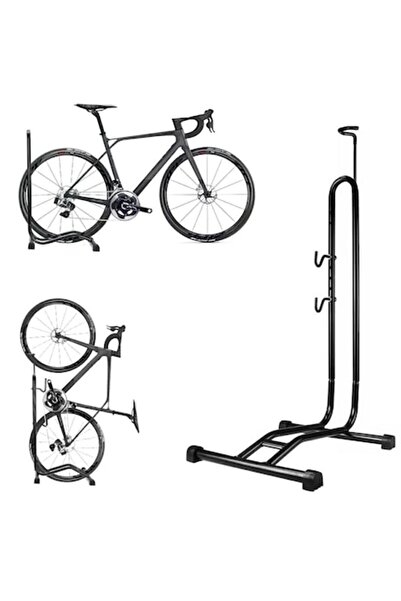 OEM Adjustable Bike Stand, Aluminum, Black