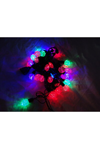 SDX Market Instalație liniară de lumini de Crăciun, multicoloră, 40 LED-uri S...