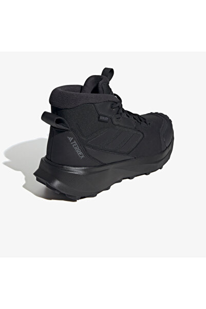 adidas Terrex Winter Leather Erkek Siyah Bot