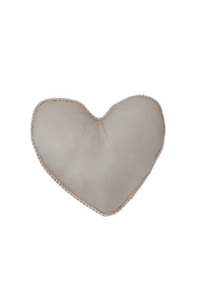 Koell Διακοσμητικό μαξιλάρι, Σχήμα Καρδιά, Απαλό βαμβάκι, Boho, Άμμος