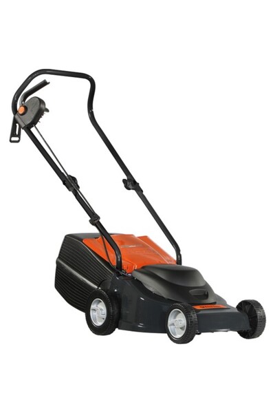 Oleomac 1100 W elektrikli çim biçme makinesi, güçlü ve hafif bahçe bakım aracı