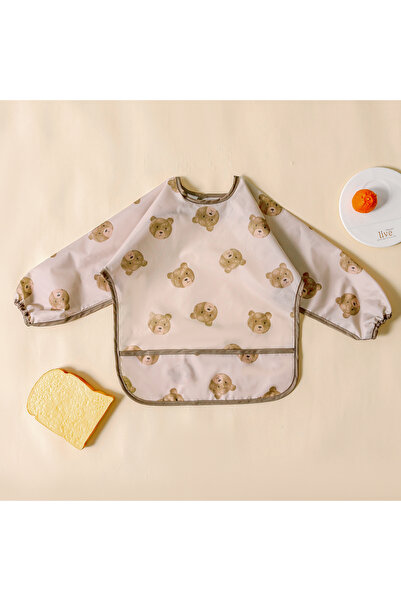 Choice3 SMT2104-E Elinfant 1PC مريلة بأكمام طويلة، مريلة تغذية مقاومة للماء، ...