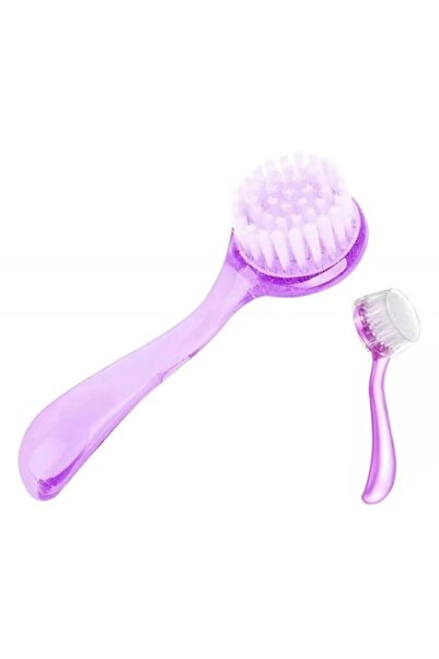 OEM Perie de unghii cu capac, violet, 13 cm