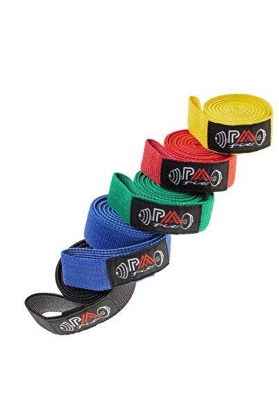 PaaFit Set 5 benzi elastice PaaFit, bumbac si poliester cu 5 nivele de rezist...