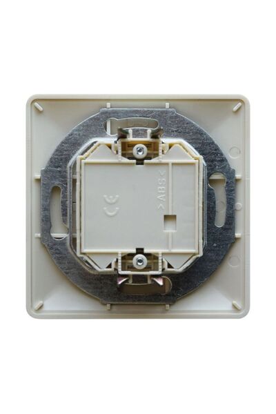 Kemot Double 8p8c socket for ISDN recessed