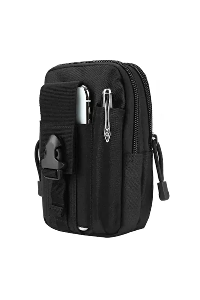 ZakupyTV Camping and Travel Waist Bag, ZakupyTV, Polyester, Black