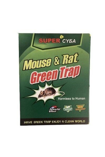 OEM Capcană cu lipici Green Trap pentru șoareci, șobolani, insecte