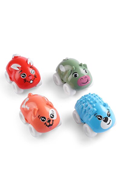 PlayNation Play Nation Colorful 4 in 1 Magnetic Animal Toy Train for Kids, 3 Years+, 7 x 5 x 5 cm - Multicolor