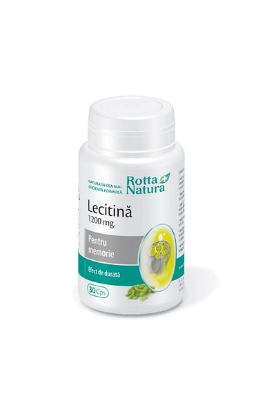 Rotta Natura Lecithin 1200mg, Rotta Natura, 30 Capsules
