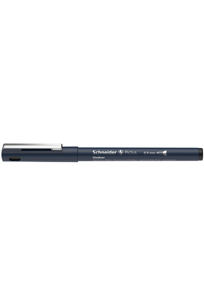SCHNEIDER Fineliner Pictus 0,9 mm, Negru
