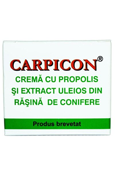 Elzin Plant Cremă cu propolis și extract uleios din rășină de conifere CARPICORN, 50 ml