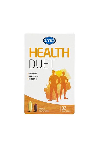 Lysi Health Duet Omega 3 + Multivitamin Health Saga 32 Doses