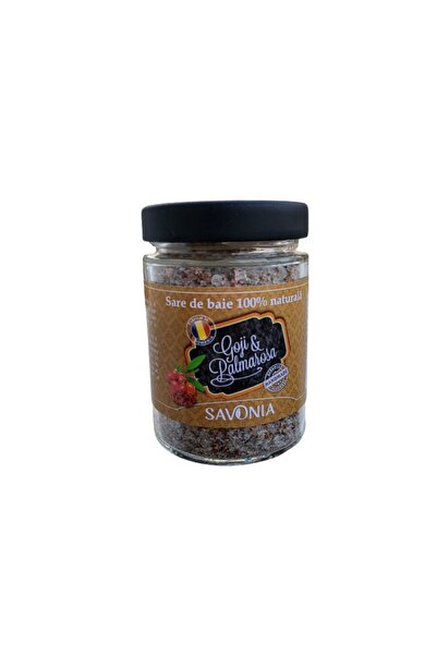 Savonia 100% Bath Salt with Goji and Palmarosa -