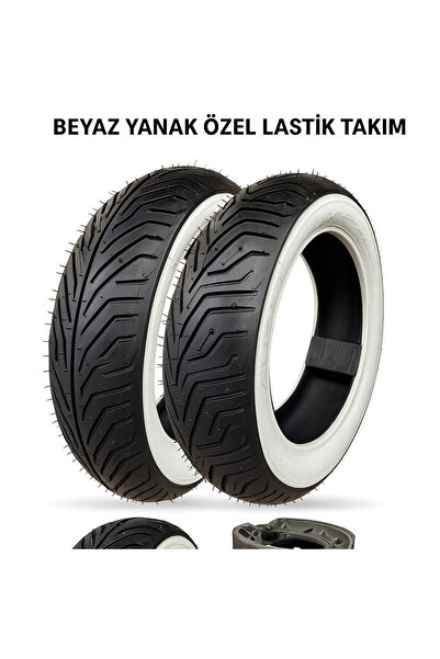 Chaoyang Arora Cappucino 50 & 125 (120/70-12 & 120/70-12) BEYAZ YANAK