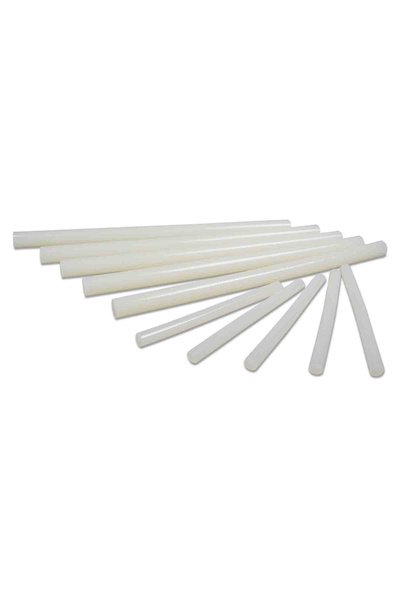 Meyco Transparent glue stick set for glue gun, 12 pieces