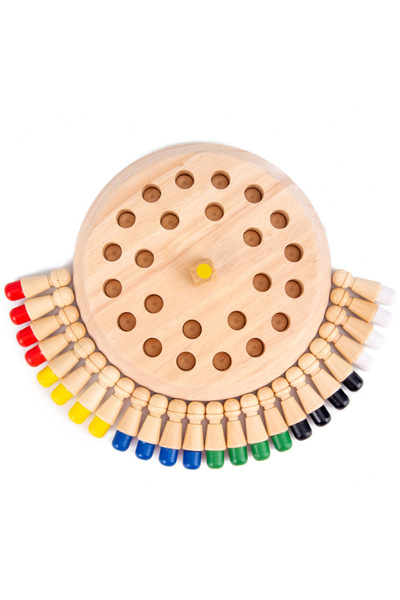 Choice Memory Chess Wooden Memory Matchstick Chess Game, Educational Intelligent Logic Game Toy, Parent-Chi