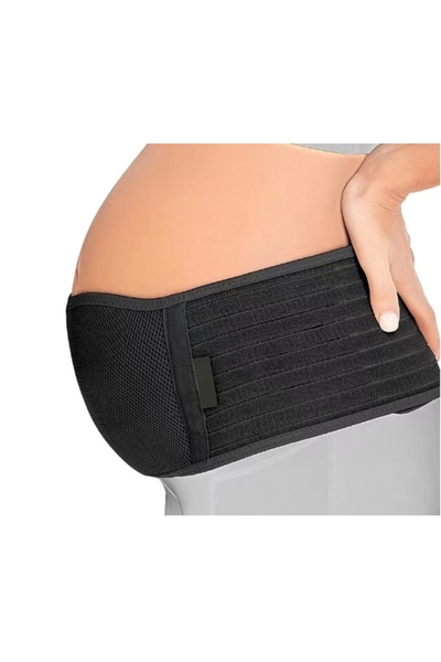 Choice One size(45-90kg) 2644 black Breathable Support Abdominal Belt for Pregnant Women Special Abdominal