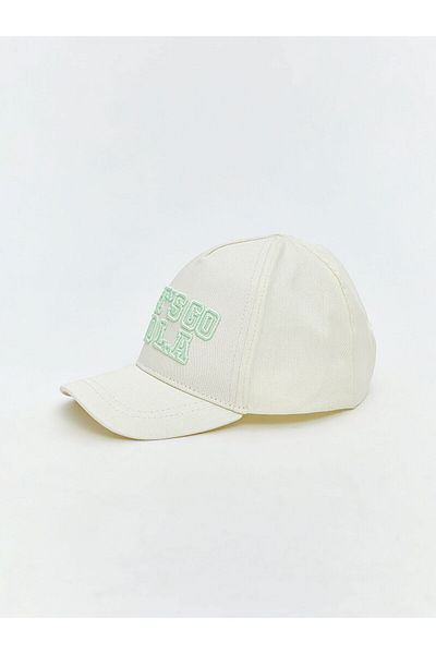 LC Waikiki New Season Text Embroidered Baby Boy Cap Hat
