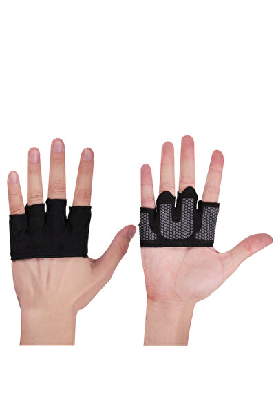 Choice S BLACK 2PC GOUNOD Professional Gym Fitness Ventless Half Fingers Summ...
