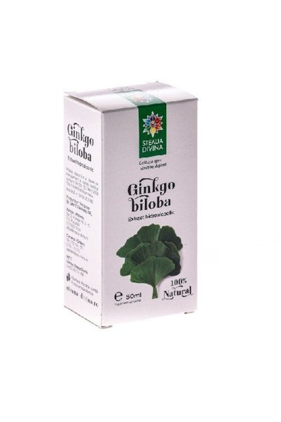 Santo Raphael Tinctură de Ginkgo Biloba, 50 ml, Steaua Divina
