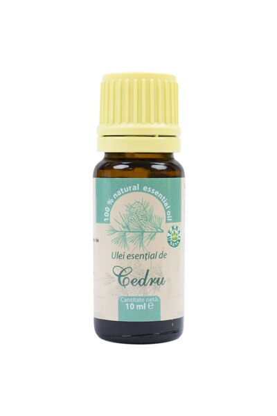 Herbavit Ulei esențial de cedru 100% pur (Juniperus mexicana), 10 ml