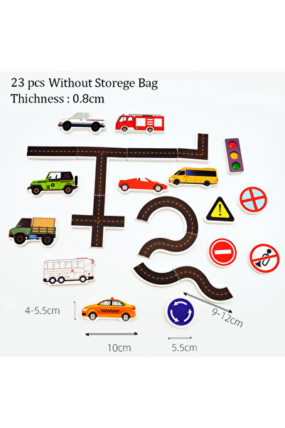 Choice Rail Vehicle OPP Rail Traffic Vehicle Bath Toys Soft EVA Kids Baby Bat...
