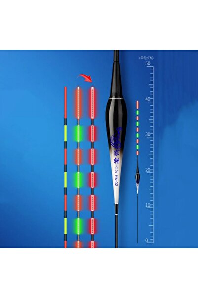 Choice عوامة صيد سمك مضيئة سميكة من Eat Lead بوزن 2 جرام، خطاف عض متغير اللون...