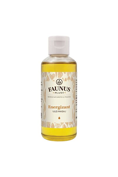 Faunus Plant Ulei de masaj energizant, portocală și lămâie, 100 ml, planta Faunus