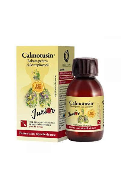 Dacia Plant Calmotusin Junior Cherry Flavor, 100 ml, Dacia Plant