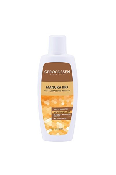 GEROCOSSEN Lapte demachiant micelar Manuka Bio cu miere de Manuka, 200 ml