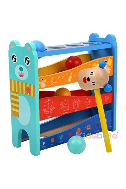 Choice مجموعة كاملة من 4 مسارات خشبية مونتيسوري للأطفال لتعليم المهارات الحرك...