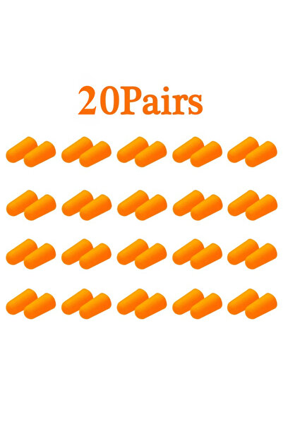 Choice 20 زوجًا من سدادات الأذن المضادة للضوضاء، 10/20/50 زوجًا، للعمل والدرا...