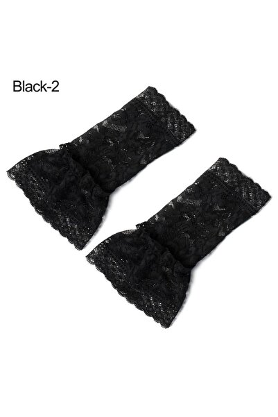 Choice black-style2 زوج واحد من أغطية الذراع الواقية من الشمس وغطاء الندبة ال...