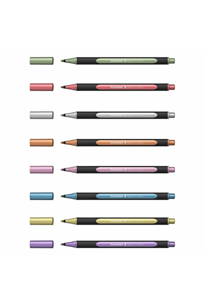 SCHNEIDER Liner metalizat, grosime scriere 1 - 2 mm, Paint-It 020, 8 variante...