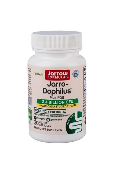 Secom Dietary Supplement Jarro-Dophilus + FOS Jarrow Formulas, 30 Capsules