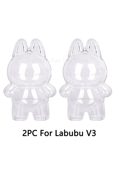 Choice قطعتان لدمية لابوبو V3، 1-3 قطع غطاء حماية لدمية لابوبو V1 V2 V3V4، شا...