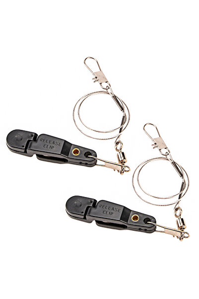 Choice قطعتان من مشبك تحرير خط الصيد، مشبك تحرير سريع، مقبض طاقة لخط الصيد ال...