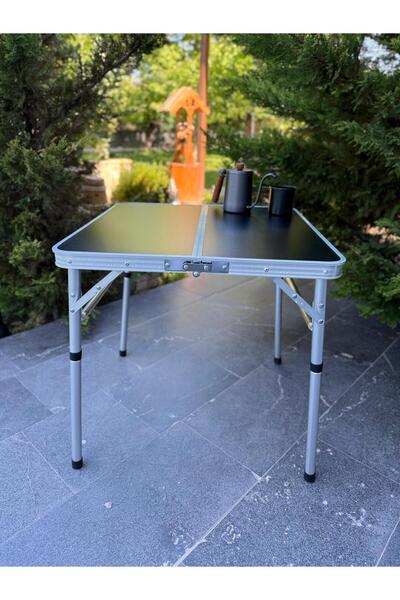 MODULBOX KATLANABİLİR, 2 KADEMELİ YÜKSEKLİK, KAMP VE PİKNİK MASASI, ALÜMİNYUM...