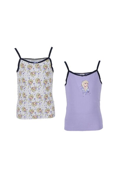 Frozen Set of two girls' tank tops, 100% cotton, multicolor, Elsa,