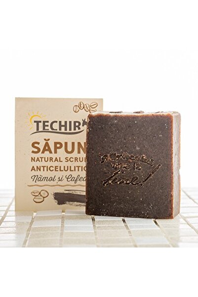 Techir Săpun scrub anticelulitic, 120g