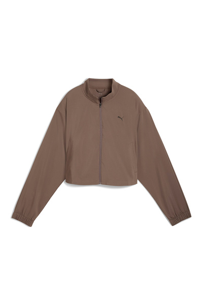 Puma Fashion Kadın Kahverengi Dik Yaka Ceket