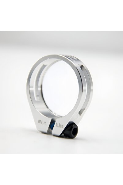 Choice مشبك عمود مقعد دراجة جبلية EVOSID فضي مقاس 31.8 مم 34.9 مم AL7075 مع ب...