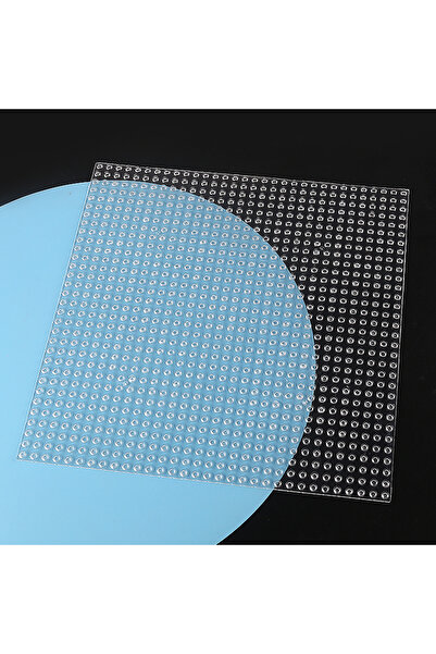 Choice كتلة شفافة 1 قطعة لوح كتلة 32*32 نقطة ركيزة شفافة جزيئات صغيرة لوح كتلة sin